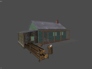 village house 3D Model