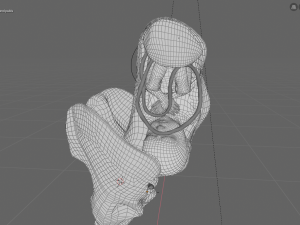 pregnant and fetus 3D-Modell