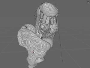 pregnant and fetus 3D-Modell