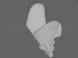 pregnant and fetus 3D-Modell