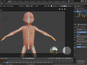 pregnant and fetus 3D-Modell