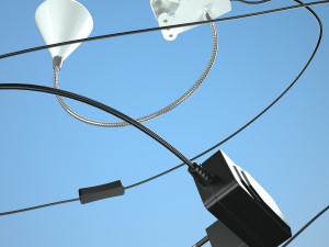 table lamp with a pin jazzway ptl 016c 5w 4000k Modelo 3D