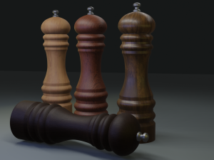 Spice grinder 3D Model