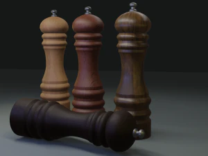 Młynek do przypraw Model 3D