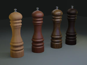 Spice grinder 3D Model