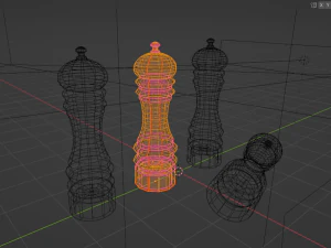 Spice grinder 3D Model