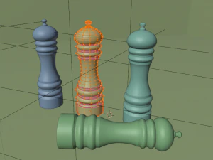 Spice grinder 3D Model