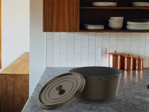 Cast iron cookware 3D Model