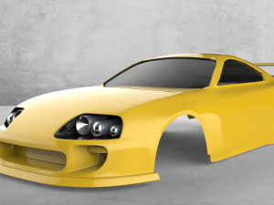TOYOTA SUPRA 3D PRINT 3D print model 3D-printmodel