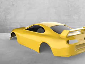 TOYOTA SUPRA 3D PRINT 3D print model 3Dプリントモデル
