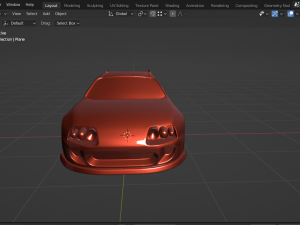 TOYOTA SUPRA 3D PRINT 3D print model 3Dプリントモデル