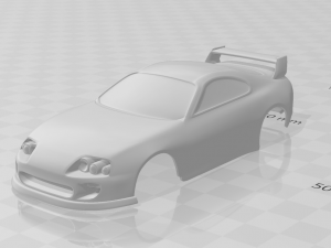 TOYOTA SUPRA 3D PRINT 3D print model 3Dプリントモデル