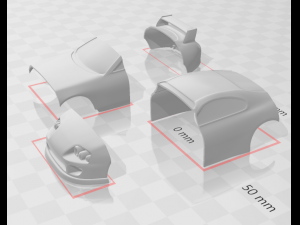 TOYOTA SUPRA 3D PRINT 3D print model 3Dプリントモデル
