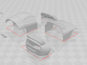 TOYOTA SUPRA 3D PRINT 3D print model 3Dプリントモデル