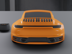 PORSCHE 911 CARRERA 4S 3D print model 3D Принт Модель