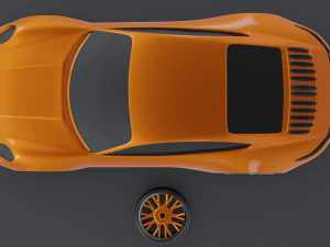 PORSCHE 911 CARRERA 4S 3D print model 3D Print Model