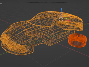 PORSCHE 911 CARRERA 4S 3D print model 3D Print Model