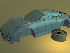 PORSCHE 911 CARRERA 4S 3D print model 3D Print Model