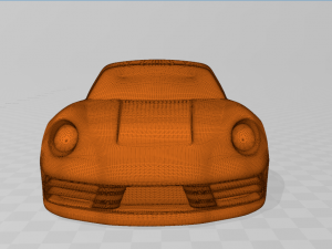 PORSCHE 911 CARRERA 4S 3D print model 3D Принт Модель