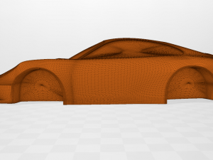 PORSCHE 911 CARRERA 4S 3D print model 3D Принт Модель