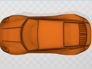 PORSCHE 911 CARRERA 4S 3D print model 3D Принт Модель