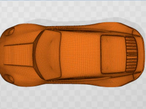 PORSCHE 911 CARRERA 4S 3D print model 3D Print Model