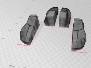 PORSCHE 911 CARRERA 4S 3D print model 3D Принт Модель