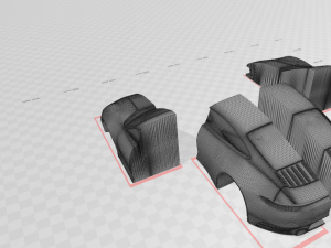PORSCHE 911 CARRERA 4S 3D print model 3D Принт Модель