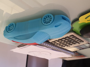 PORSCHE 911 CARRERA 4S 3D print model 3D Принт Модель