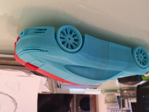 PORSCHE 911 CARRERA 4S 3D print model 3D Принт Модель