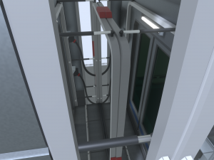 high-speed train 3D Модель
