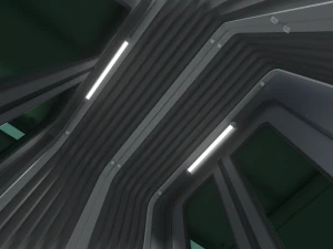 high-speed train 3D Model