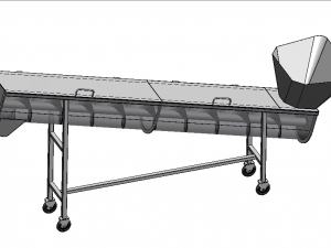 food machinery - screw conveyor 3D 모델