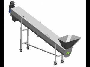 food machinery - screw conveyor 3D 모델