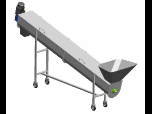 food machinery - screw conveyor 3D Model