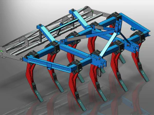 tractor anchor 3D Model