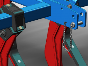 tractor anchor 3D 模型