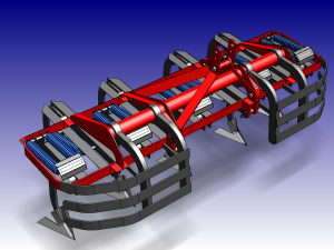 cultivator 3D Model