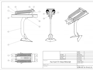 cultivador Modelo 3D