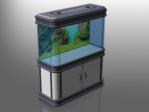 aquarium 3Dモデル