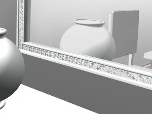 dining room set 3D-Modell