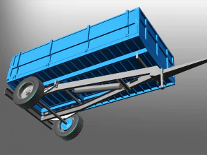 tipper trailer 3D Model