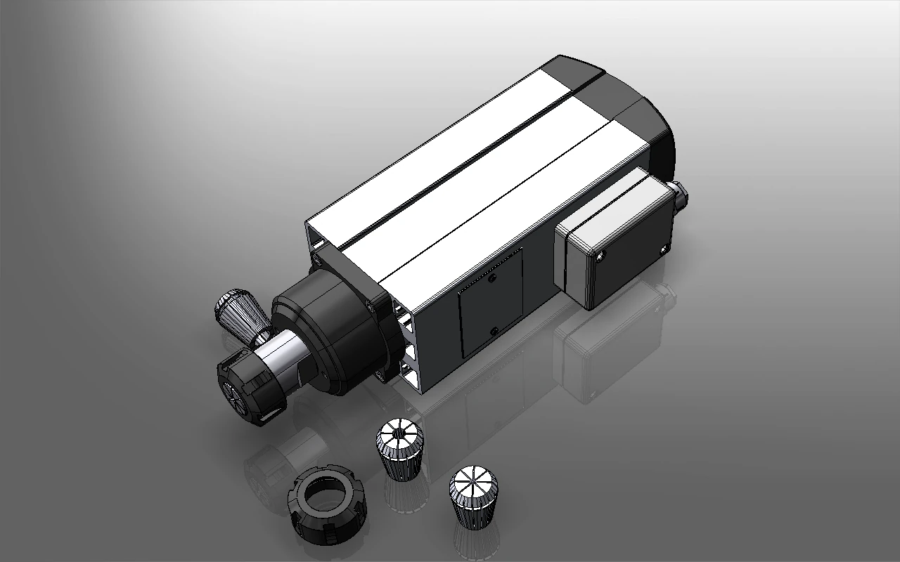 spindle motor 3D Model .c4d .max .obj .3ds .fbx .stl .blend 