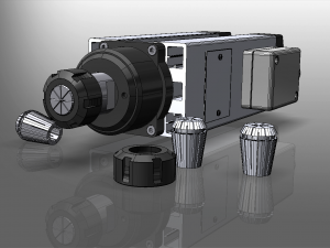 spindle motor Modello 3D