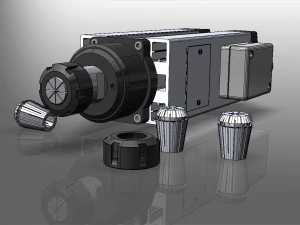 spindle motor 3D Model