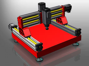 roteador cnc Modelo 3D