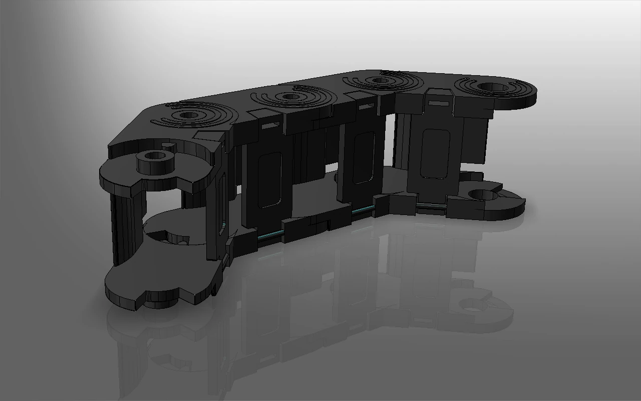 cable carrier 3D Model .c4d .max .obj .3ds .fbx .stl .blend 