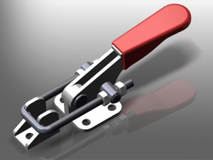 hook tightening fixture 3D 模型