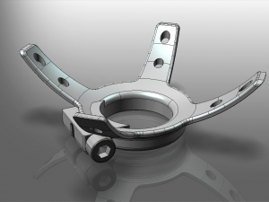 prosthetic leg holder 3D Model