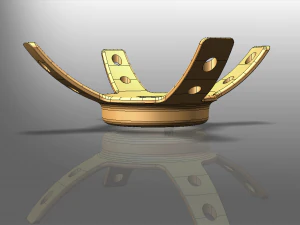 prosthetic leg holder 3D Model